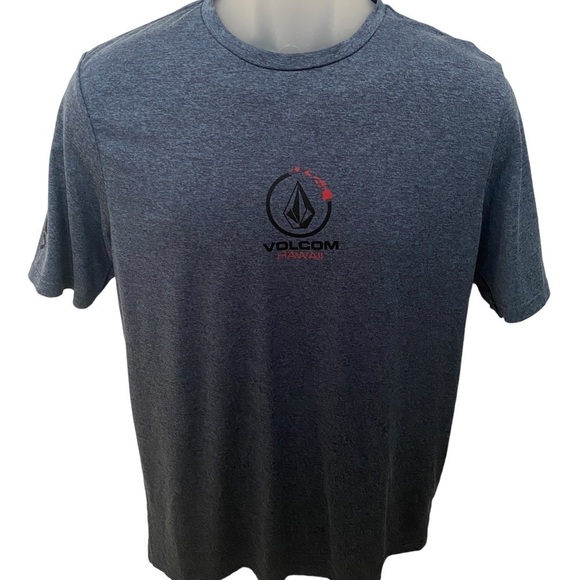 VOLCOM Stone Hawaiian Islands Tee Shirt Anti-UV 30+ UPF Men M Medium - Picture 1 of 6